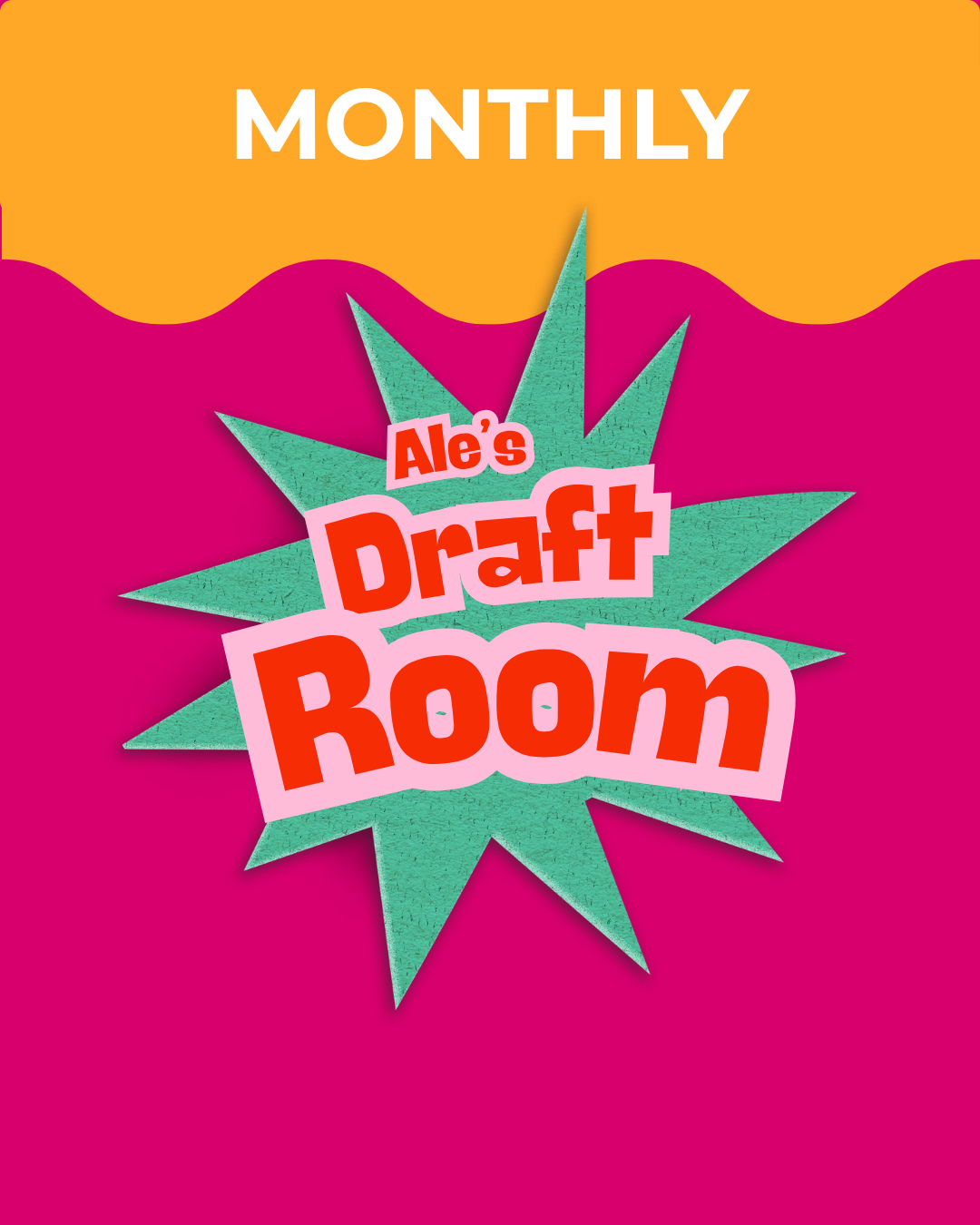 Ale's Draft Room - Suscripción mensual